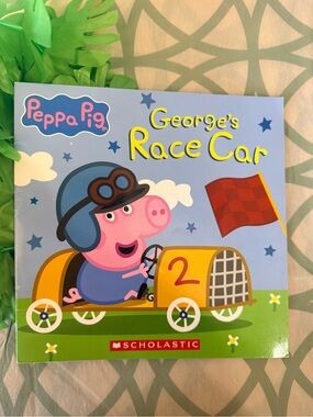 10/$25 • Scholastic Peppa Pig George’s Race Car Paperback